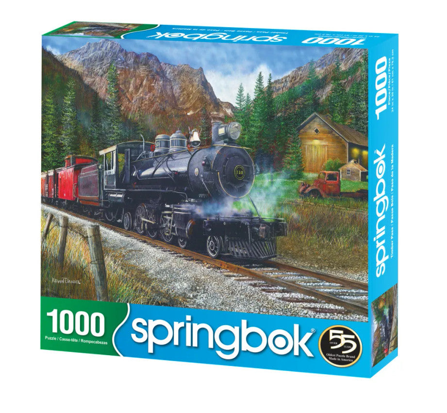 1000 Pieces - Timber Pass Jigsaw Puzzle - by Springbok