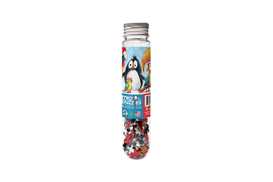 150 Pieces - Odd Bird Out Mini Jigsaw Puzzle - By MicroPuzzle