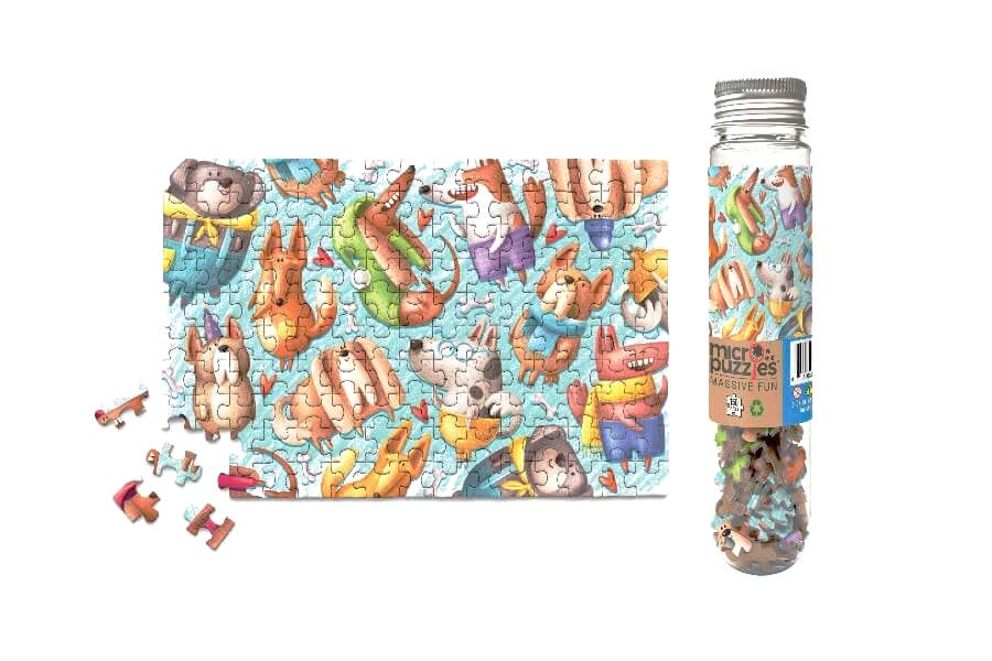 150 Pieces - Dog Gone It Mini Jigsaw Puzzle - By MicroPuzzle