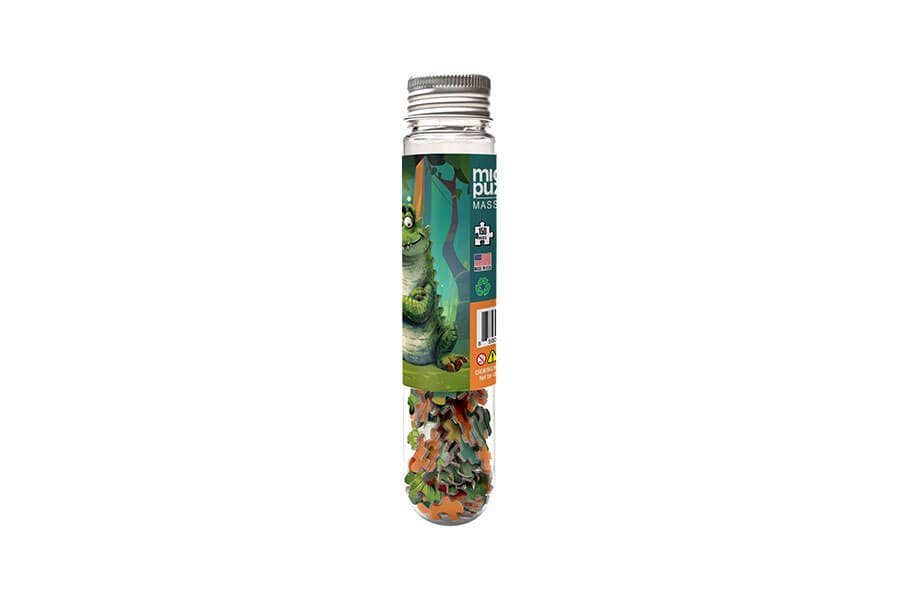 150 Pieces - See You Later Alligator Mini Jigsaw Puzzle - By MicroPuzzle