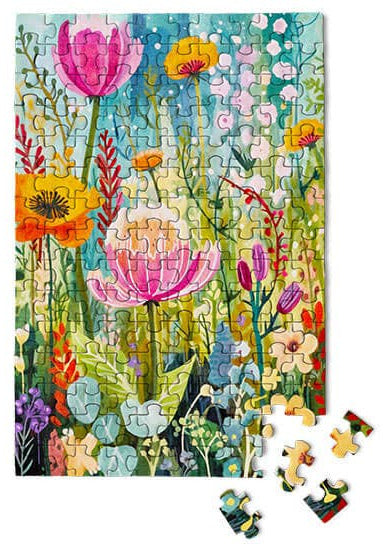 150 Pieces - First Pick Wild Flowers Mini Jigsaw Puzzle - By MicroPuzzle