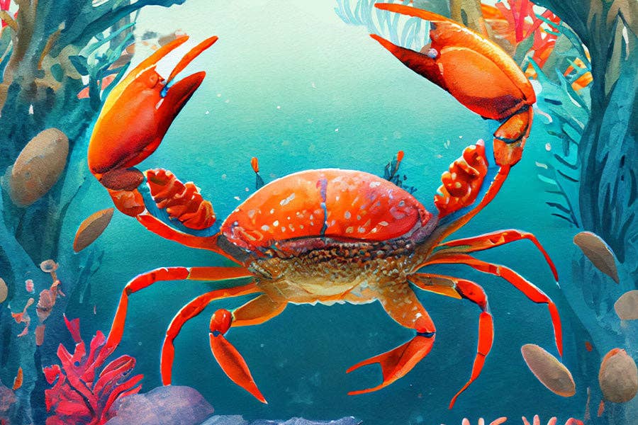 150 Pieces - Crab Mini Jigsaw Puzzle - By MicroPuzzle