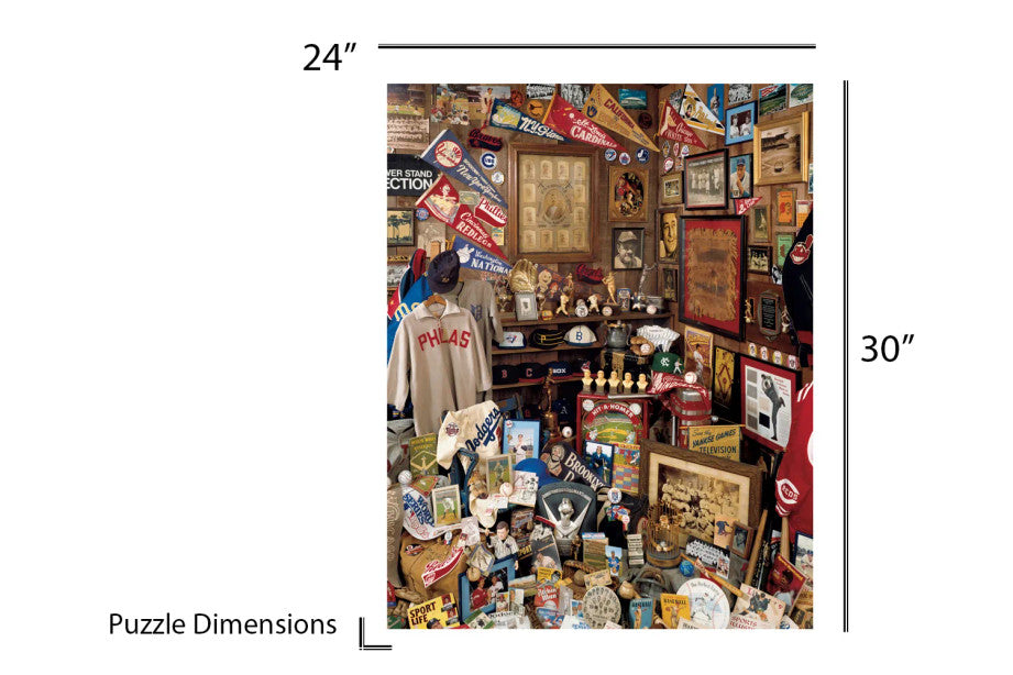 1000 Pieces - Collector's Closet Jigsaw Puzzle - by Springbok
