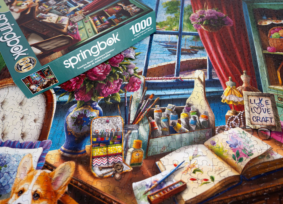 1000 Pieces - Creative Mood Jigsaw Puzzle - by Springbok