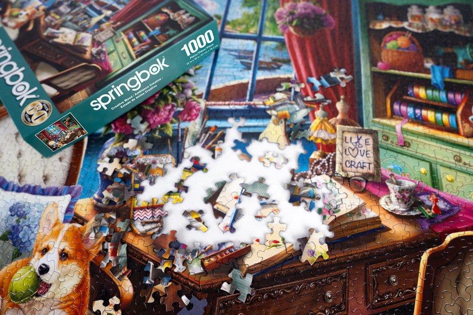 1000 Pieces - Creative Mood Jigsaw Puzzle - by Springbok