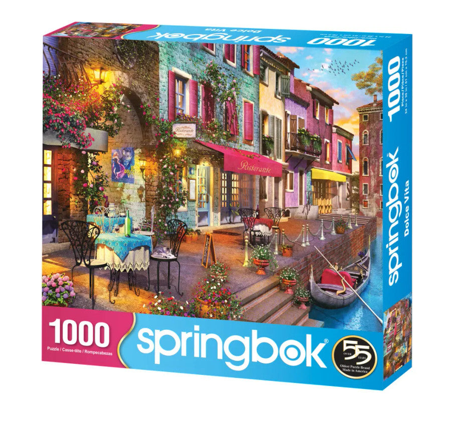 1000 Pieces - Dolce Vita Jigsaw Puzzle - by Springbok