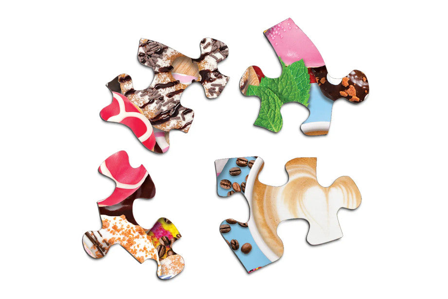 500 Pieces - Donuts & Coffee Jigsaw Puzzle - by Springbok