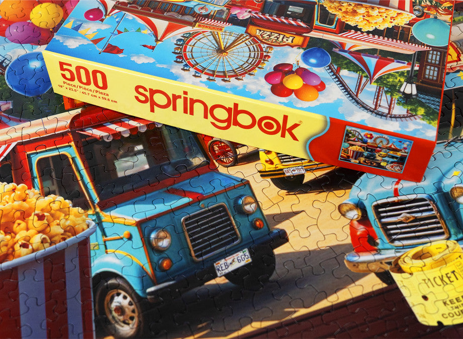 500 Pieces - State Fair Jigsaw Puzzle - by Springbok