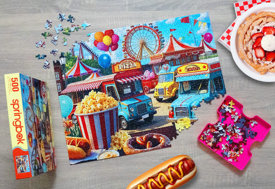 500 Pieces - State Fair Jigsaw Puzzle - by Springbok