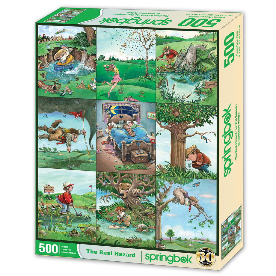 500 Pieces - The Real Hazard Jigsaw Puzzle - by Springbok