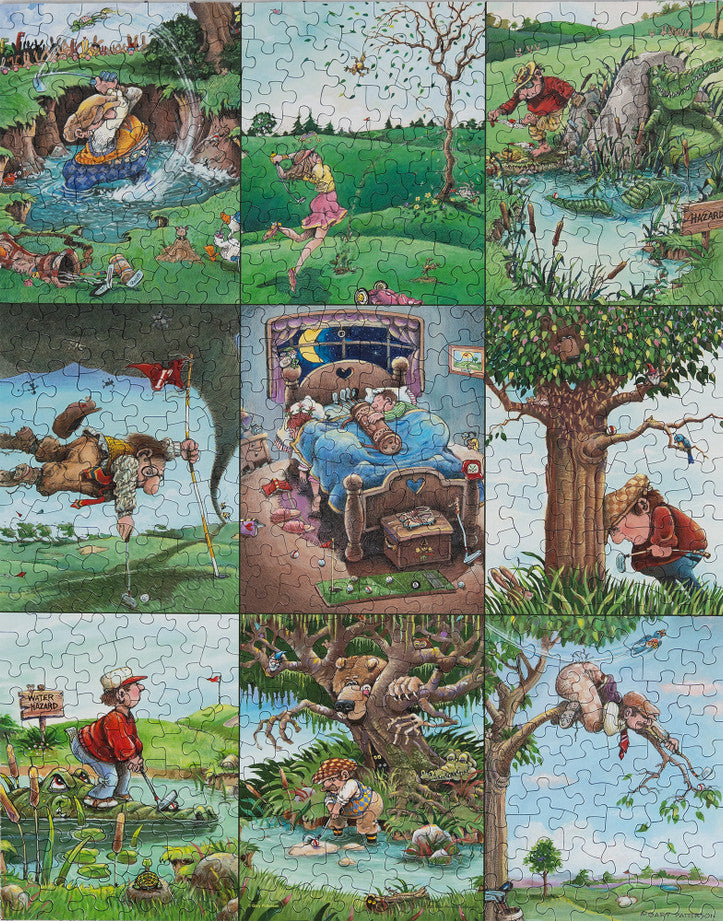 500 Pieces - The Real Hazard Jigsaw Puzzle - by Springbok