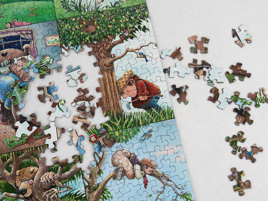 500 Pieces - The Real Hazard Jigsaw Puzzle - by Springbok