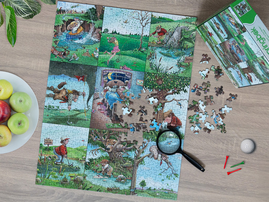 500 Pieces - The Real Hazard Jigsaw Puzzle - by Springbok