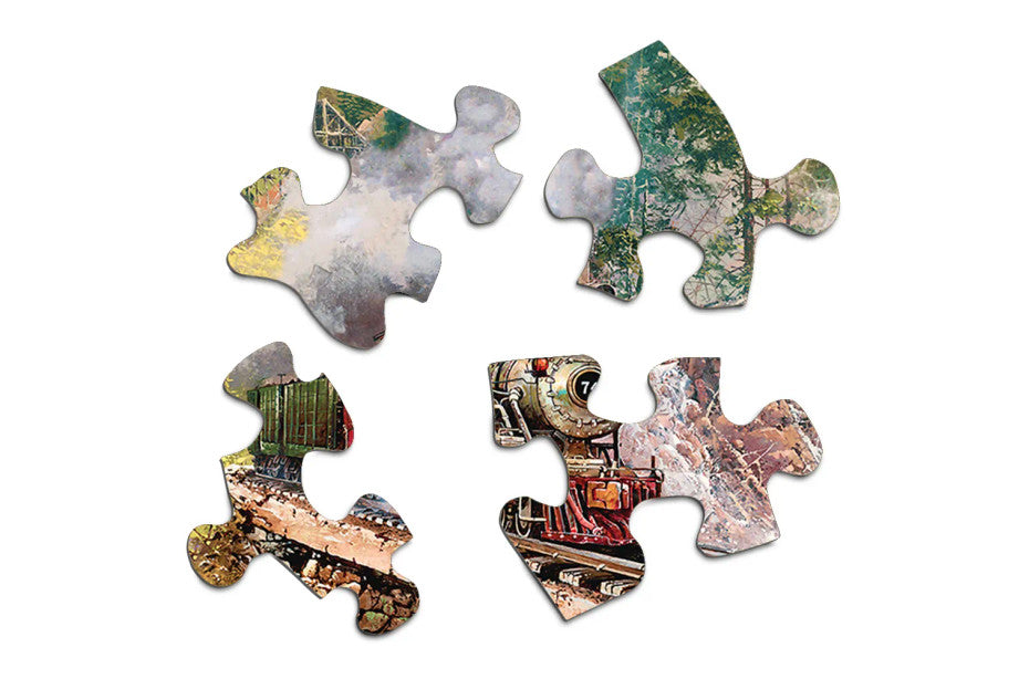 1000 Pieces - Thrilling Trains Jigsaw Puzzle - by Springbok