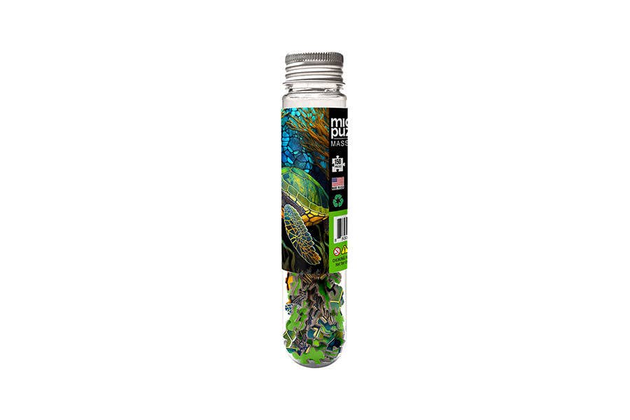 150 Pieces - Sea Turtle Mini Jigsaw Puzzle - By MicroPuzzle