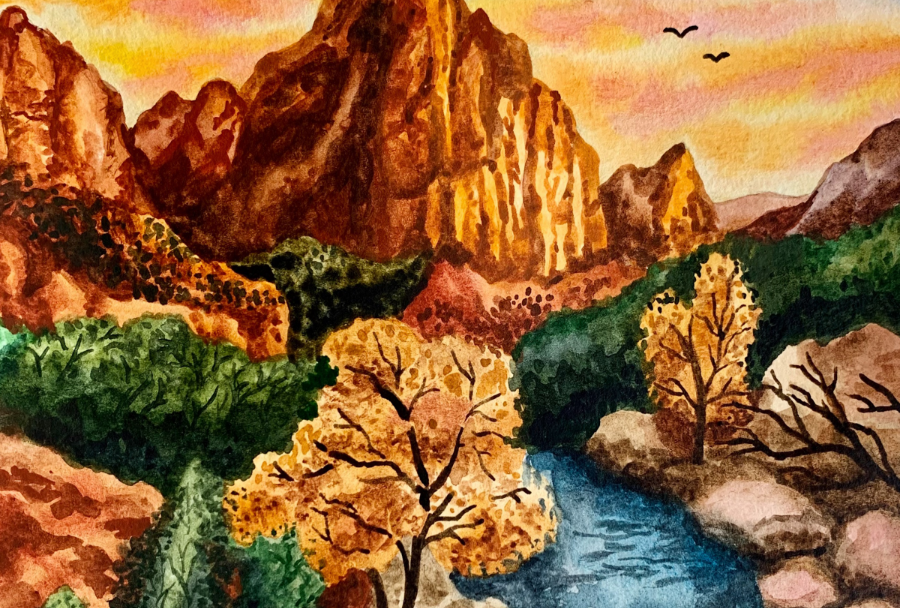 150 Pieces - Zion National Park Mini Jigsaw Puzzle - By MicroPuzzle