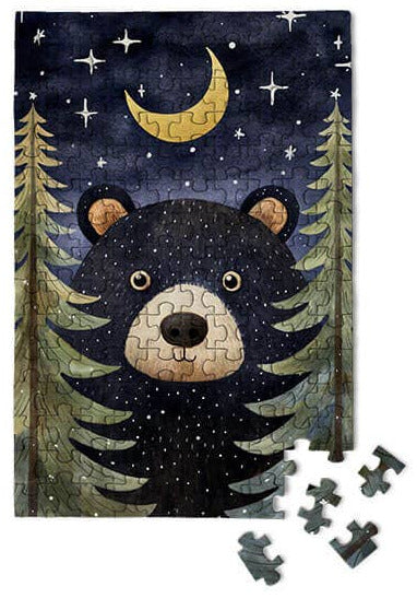 150 Pieces - Forest Bear Mini Jigsaw Puzzle - By MicroPuzzle